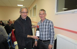 Jacky récompensé par Alain