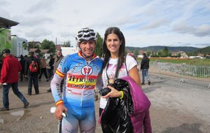 compétiteur et supporter espagnols