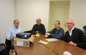 commission parcours :Christophe, Jean Claude, Jean Marie et Maurice